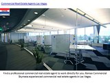Commercial Real Estate Agents Las Vegas