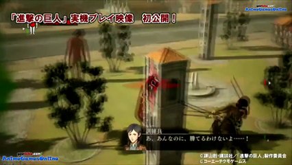 PSシリーズ新作【進撃の巨人】実機プレイ映像！