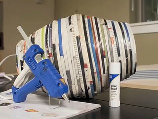 How to Make a Vase out of Magazines - Step By Step | HD Video