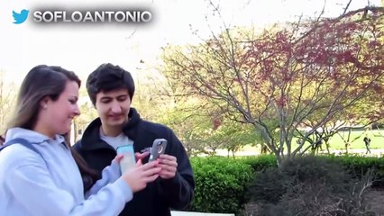 Kissing Prank - How to Kiss SEXY Girls using Snapchat - Picking Up Women - Funny Pranks 20