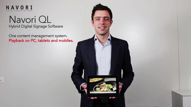Navori Digital signage software