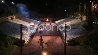 Reconstruction Of The Ancient Mayan Ball Game At The Stadium Stock Video 53303719  HD Stock Footage