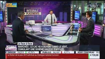 Pierre Barral VS Mathieu L'Hoir (1/2): Forte hausse du CAC 40: "On est dans un phénomène technique" - 09/10