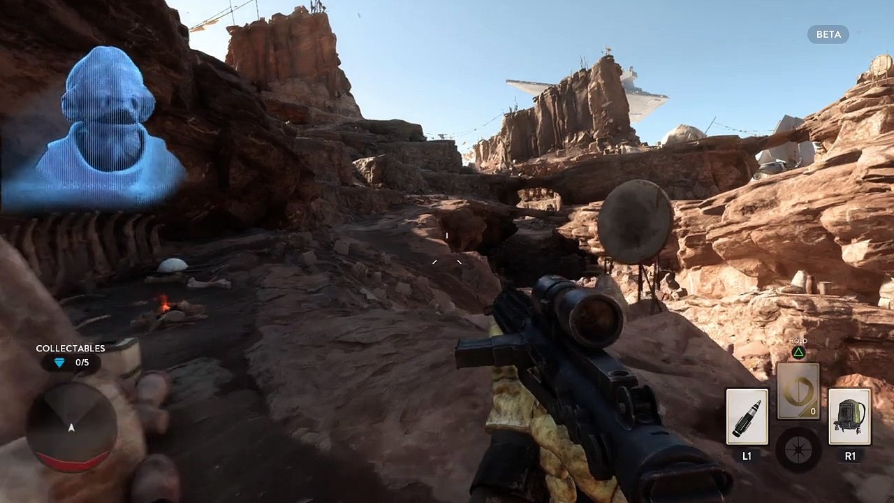 STAR WARS Battlefront Beta solo Noob
