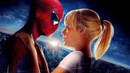 Emma Stone with  Spiderman