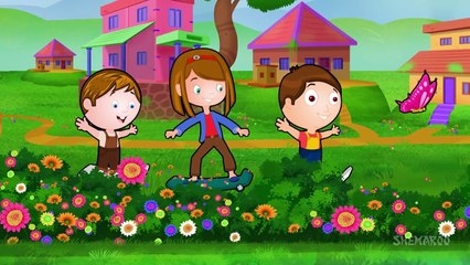 Hindi Rhymes for Children - Titli (तितली) - Hindi Balgeet