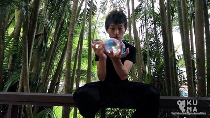 Магия со стеклянными шарами!