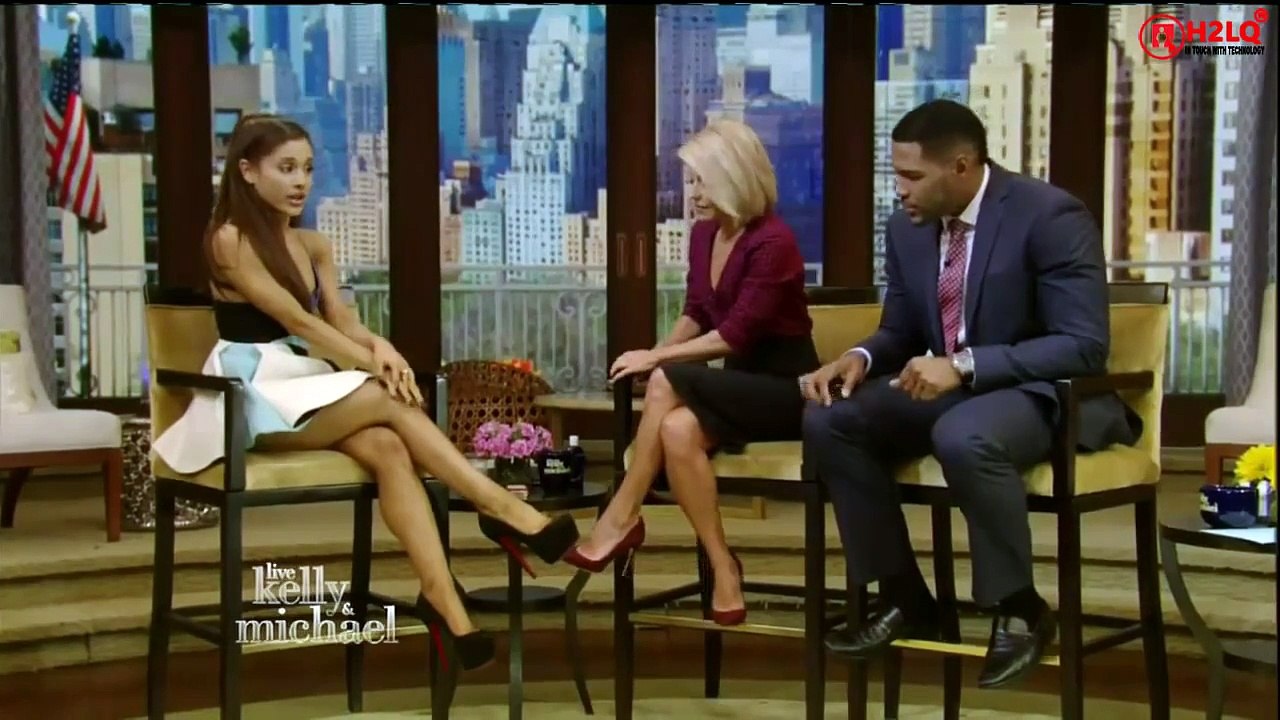Ariana Grande Interview Live with Kelly and Michael 09/30/15