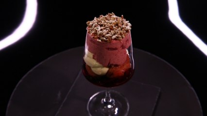 Douceur fraise et griotte à la fleur d’oranger par Christophe Michalak (#DPDC)