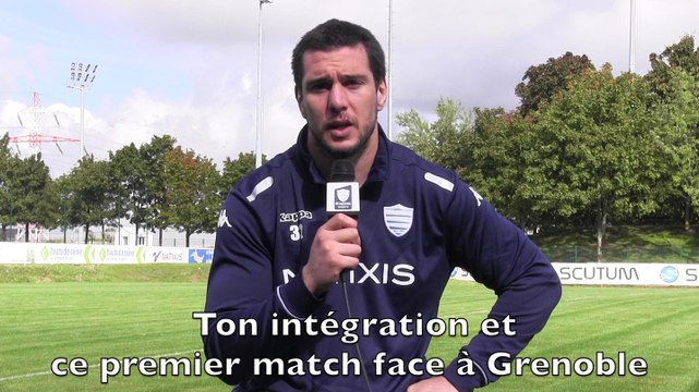 Manu Carizza nous livre ses premières impressions au Racing 92 !