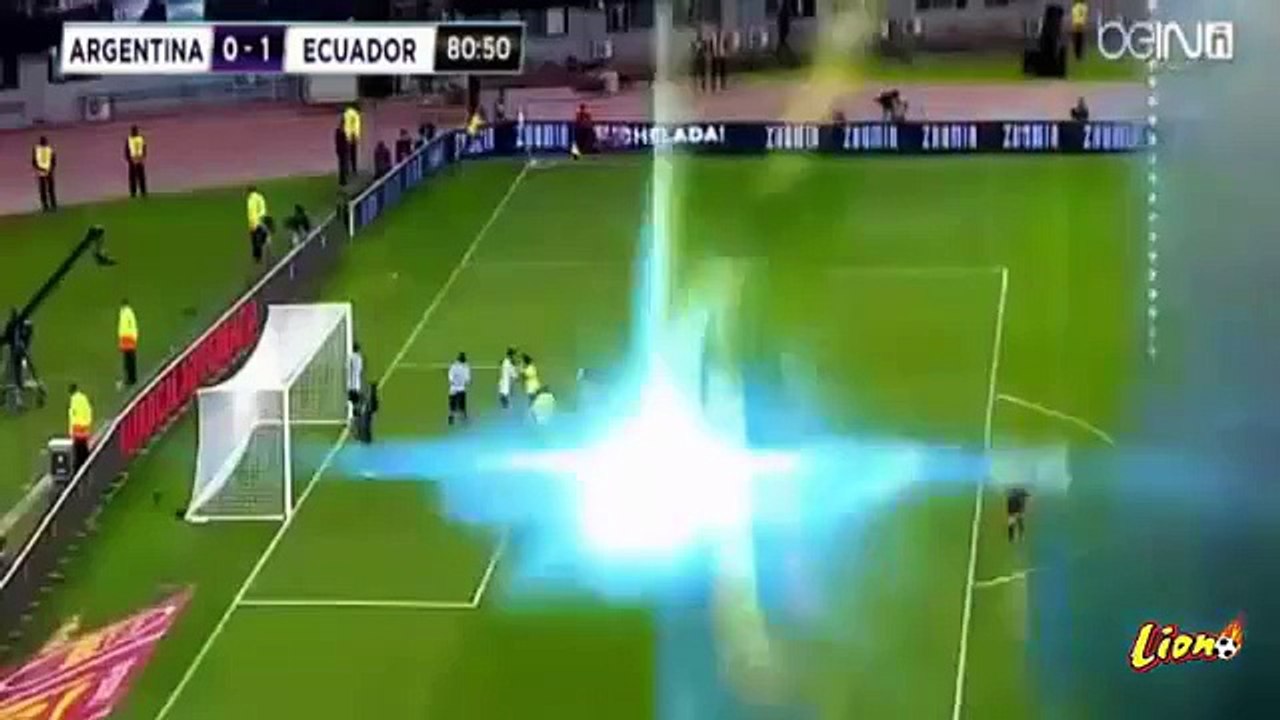 Argentina vs Ecuador 0-2 All Goals & Highlights 2015
