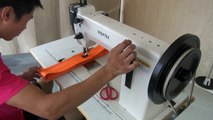 Lowest cost heavy duty sewing machine for extra thick lifting slings and lifting straps