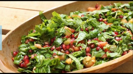 طريقة عمل سلطة الجرجير بالرمان