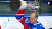 Quand Vladimir Poutine joue au Hockey et marque 7 buts - ZAPPING ACTU DU 09/10/2015