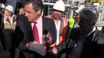 VIDEO. François Fillon en visite à Châteauroux