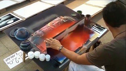 Amazing Fast Spray Painting