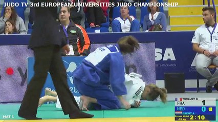 MAT 1 - 3rd EUROPEAN UNIVERSITIES JUDO CHAMPIONSHIP - LIVE 2 (REPLAY) (2015-10-09 16:56:49 - 2015-10-09 19:02:28)