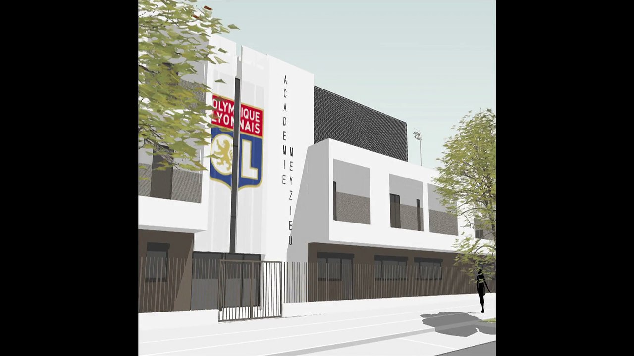 Centre de formation de l'Olympique Lyonnais - Meyzieu (Images Atelier Thierry Roche et associés)