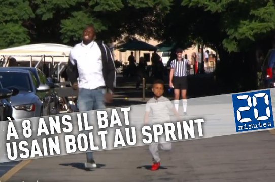 A 8 ans il bat Usain Bolt au sprint