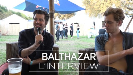 Rock en Seine 2015 - Rencontre avec Balthazar