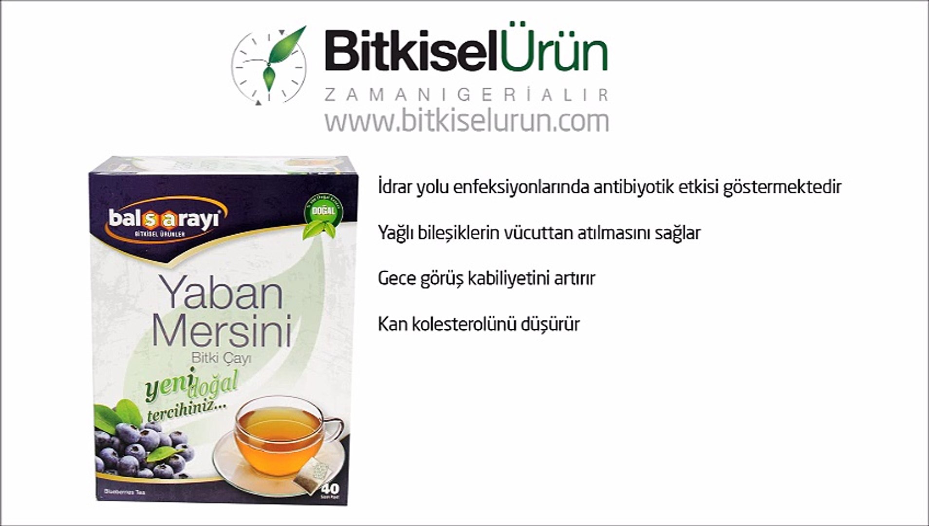 Yaban Mersini Çayı