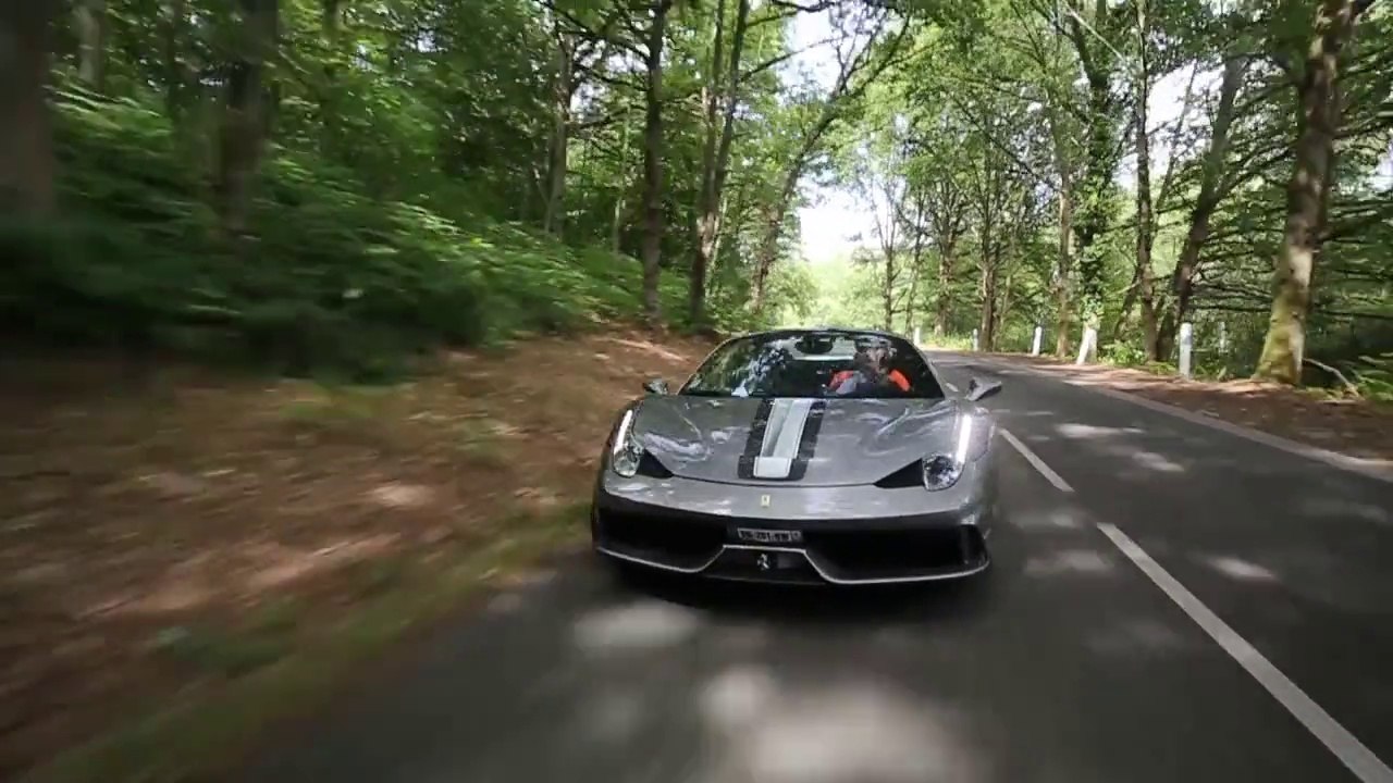 Ferrari 458 Aperta, the test drive