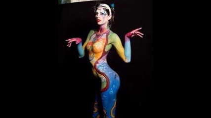 Amazing Girls body  art