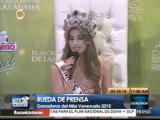 Miss Venezuela 2015: En ronda de preguntas se conoce el intelecto de una mujer