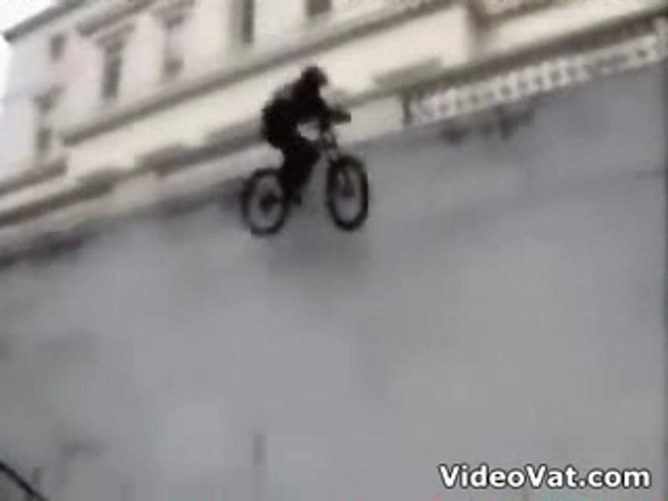saut en bmx