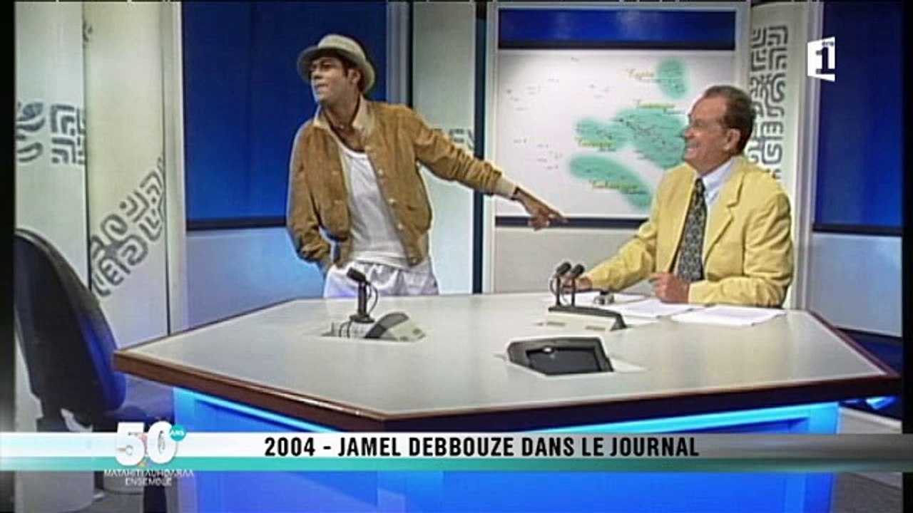 2004 - Jamel Debbouze dans le journal - Archives Polynésie1ère n°29