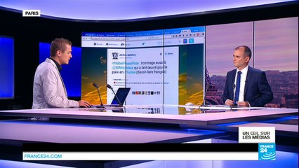 Nobel de la paix 2015 : le tweet en arabe de Manuel Valls passe mal