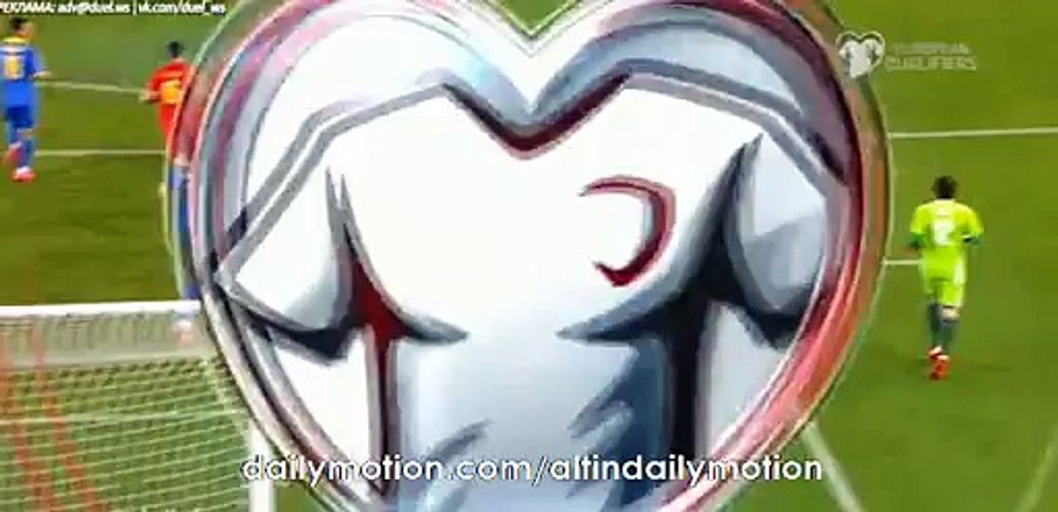 Ukraine 1st Chance to Score - FYR Macedonia vs Ukraine - Euro 2016 - 09.10.20