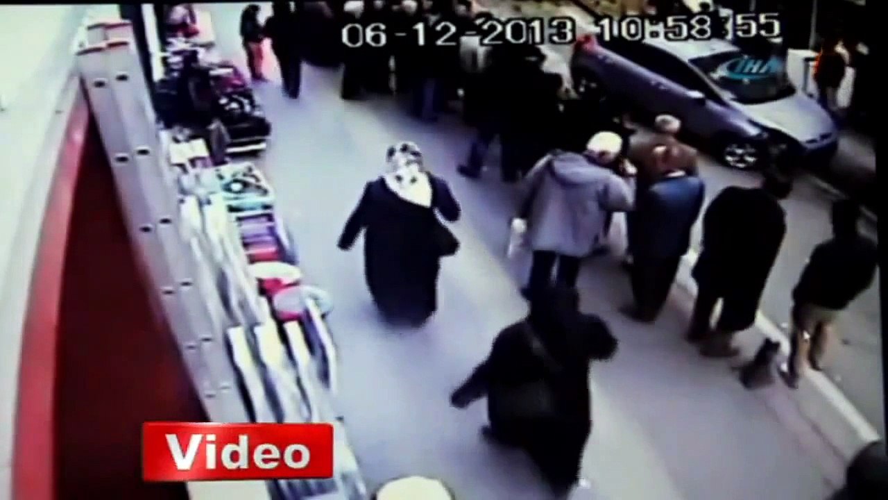 Samsunda MOBESEye Takılan Kaza Görüntüleri