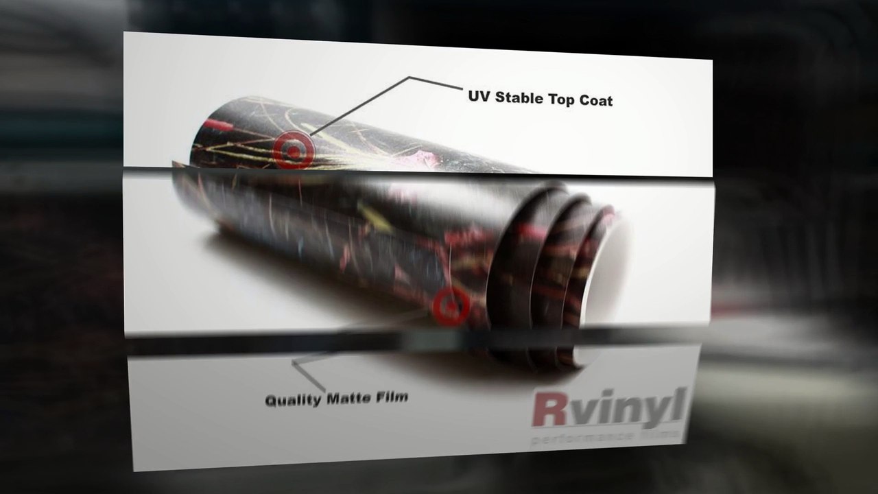 Rwraps® Camouflage Vinyl Film Wrap - Swamp Camo Pontoon Wrap