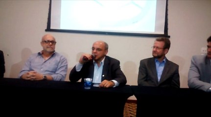 Presidente do Flamengo, Eduardo Bandeira de Mello, fala sobre jogo contra a Desportiva