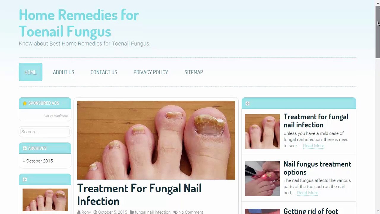 Home Remedies for Toenail Fungus