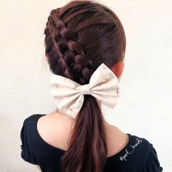 Easy Hair Style For Girls  (1)