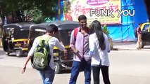 Girl Asking For Dick Size from Strangers! Funk You (Prank in India)