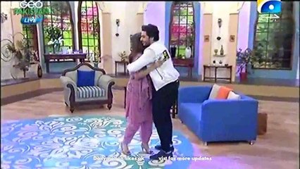 Bushra Ansari crossing All Limits In Live Show