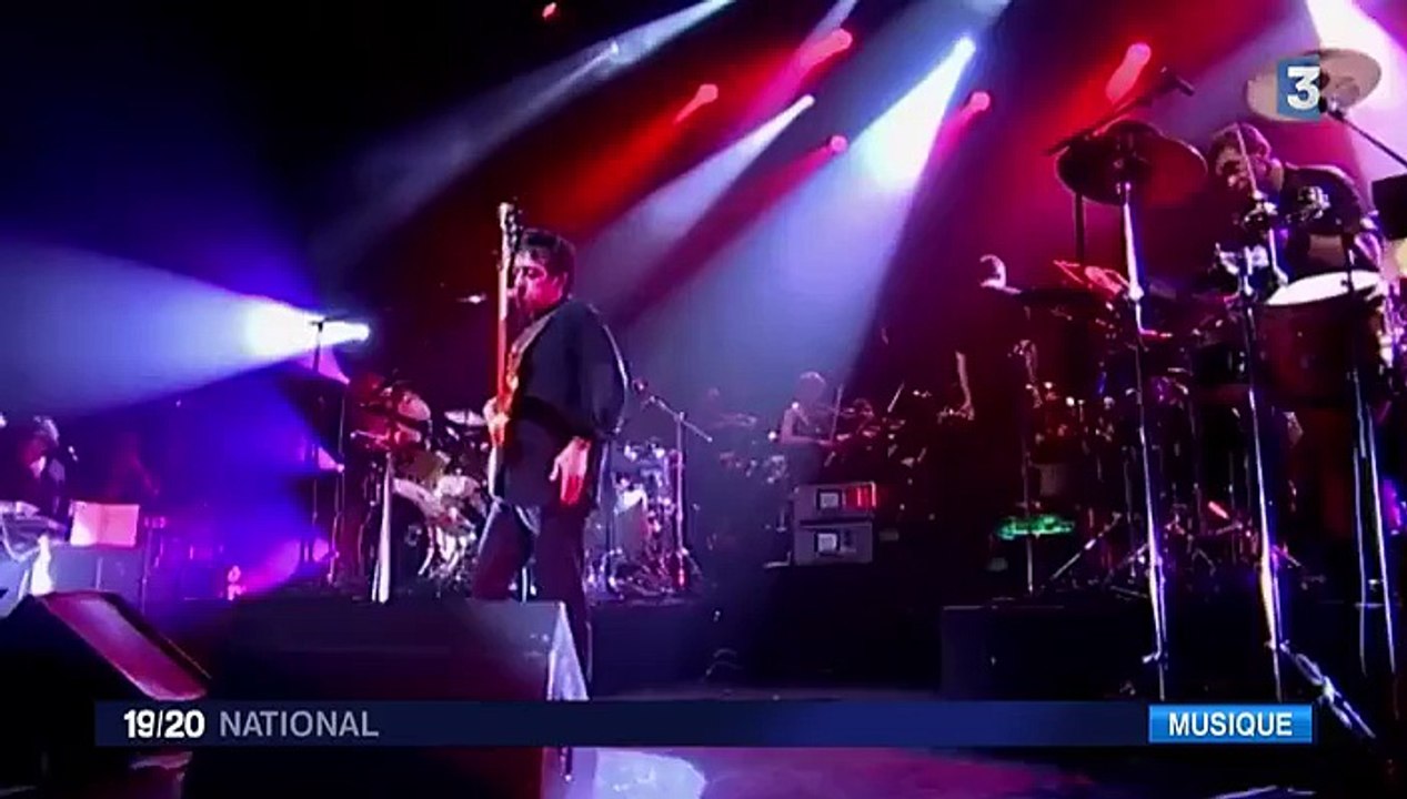 Éric Serra, compositeur de la musique du "Grand bleu", en concert au Grand Rex