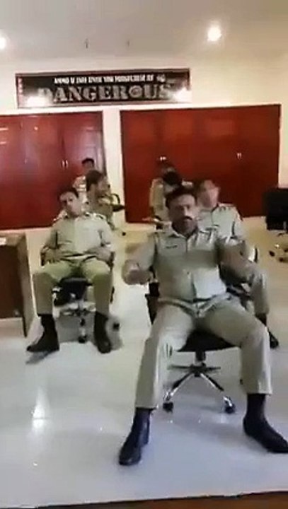 Pakistan army doing fun
