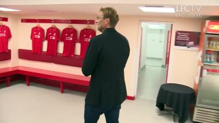 Jürgen Klopp takes a walk round Anfield