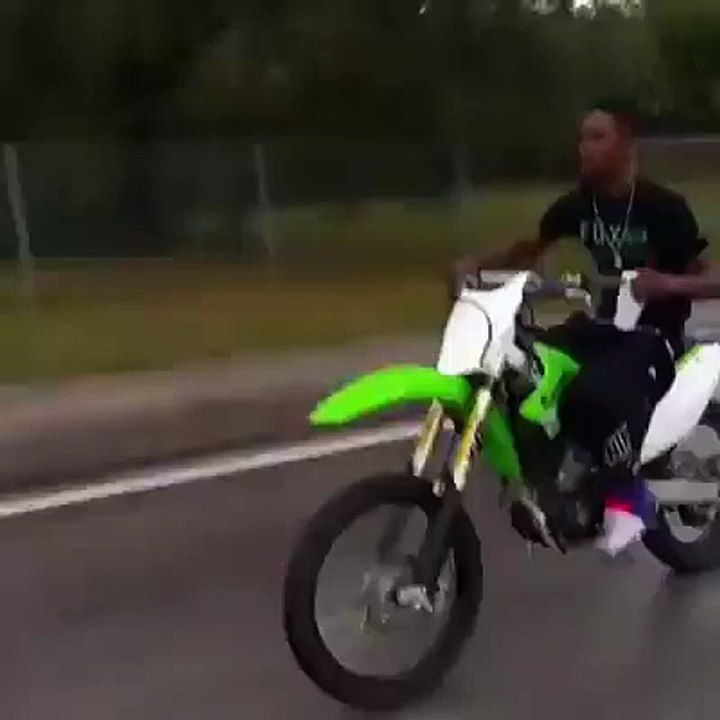 Drinking And wheelie is not a good combo