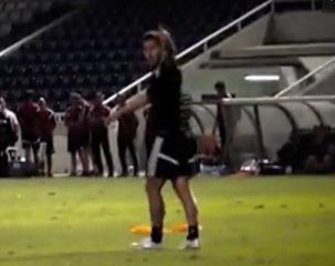 Eden Hazard AMAZING BICYCLE KICK in Belgium training