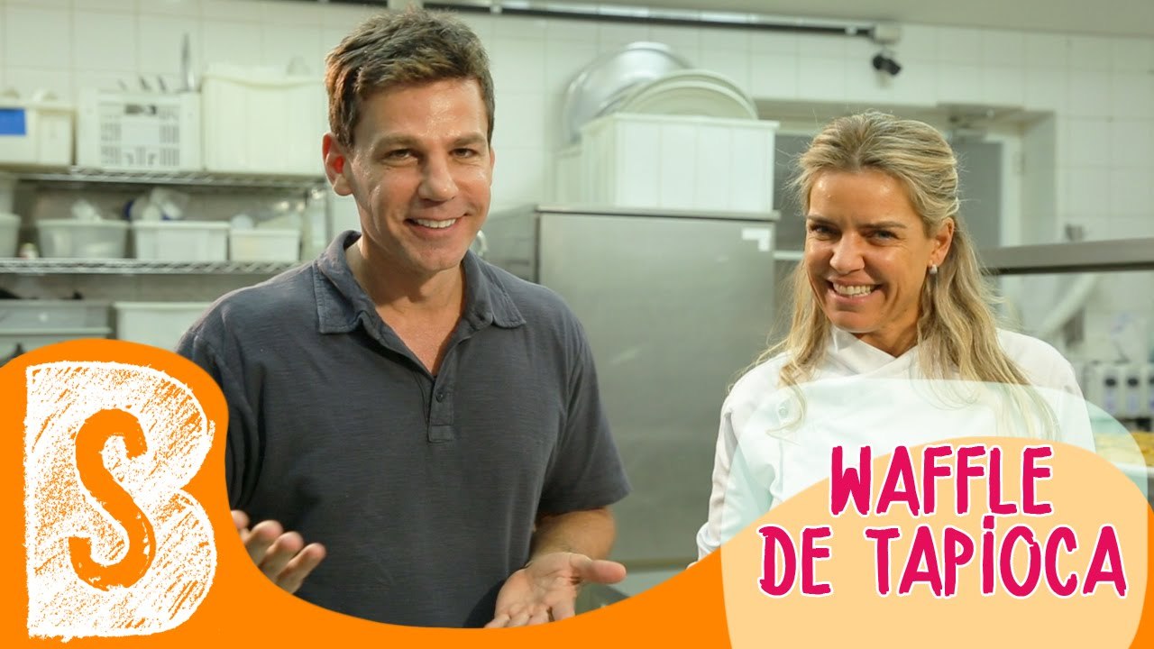 RECEITA LIGHT DE WAFFLE DE TAPIOCA E QUEIJO | COZINHA SAUDÁVEL