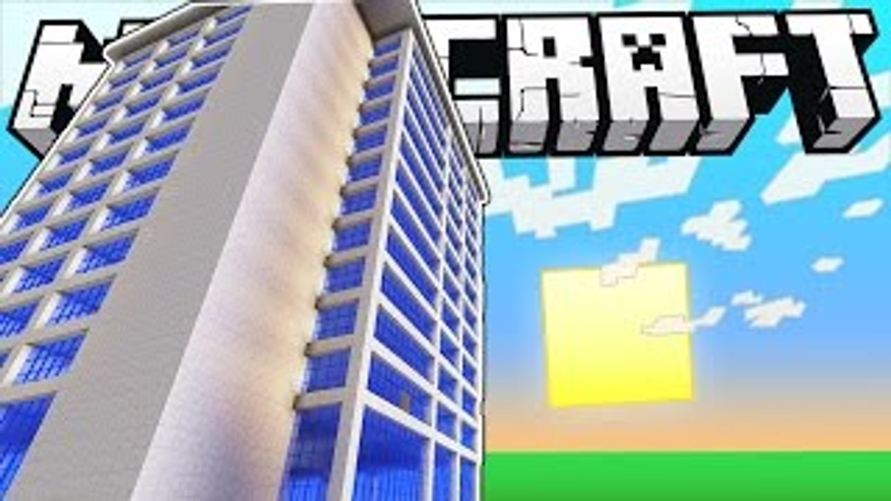 How to Build a 12-Story Hotel INSTANTLY in Minecraft