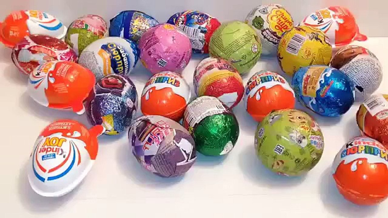 Kinder Surprise Eggs Masha and the bear (Маша и медведь) Peppa Pig (с
