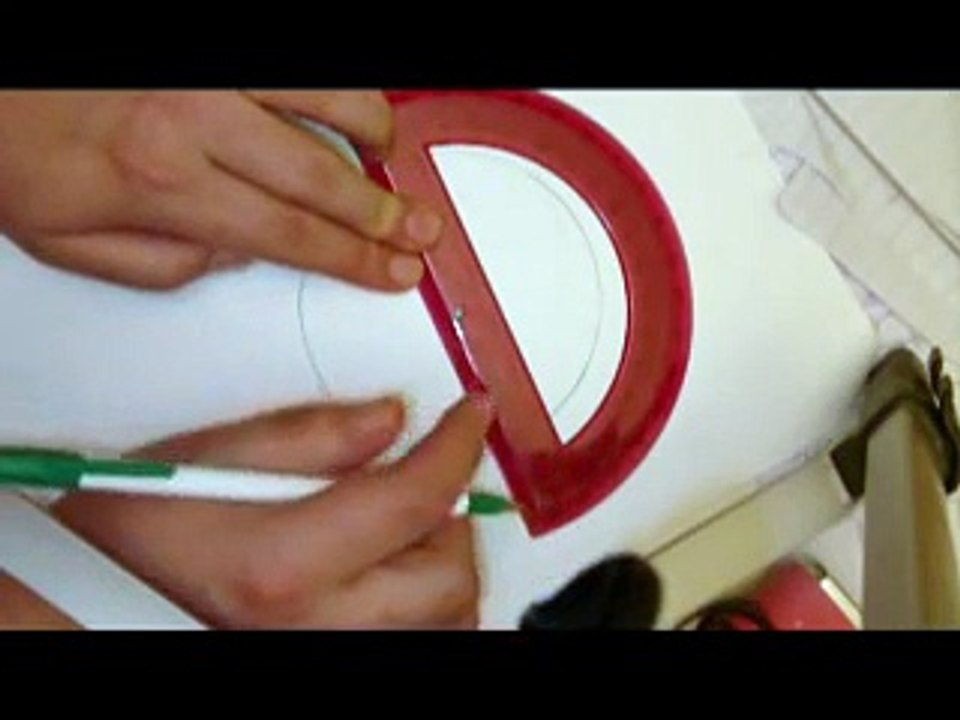 How to Use a Protractor to make a pie chart