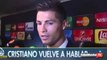 Entrevista a Cristiano Ronaldo tras el Real Madrid vs Malmo (2-0) U.C.L 2015 Parte 1
