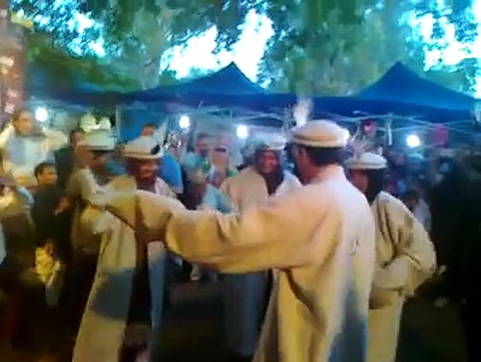 Islamabad, University Girls of Punjab Dancing at Hareep Music of Gilgit-Baltistan -